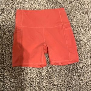 Biker shorts/ spandex, small/ petite, pink